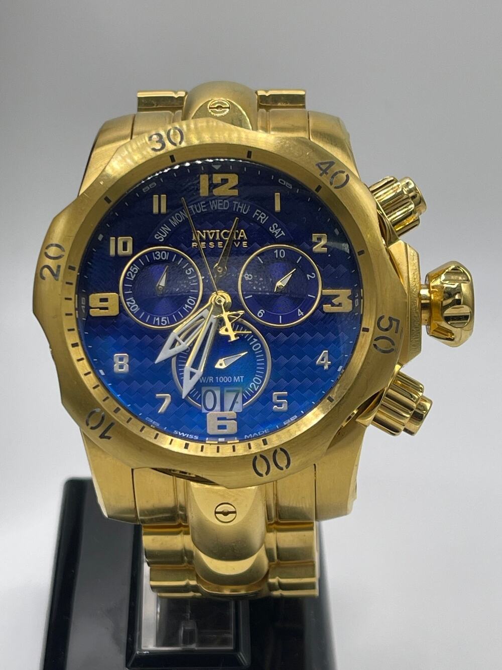Stainless Steel Invicta Men's Venom Reserve Chronograph Model 17635 Watch